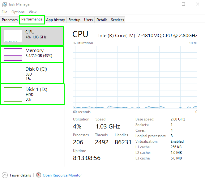Check Performance